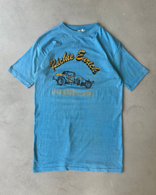 1970s - Blue Richie Eurich T-Shirt - S/M