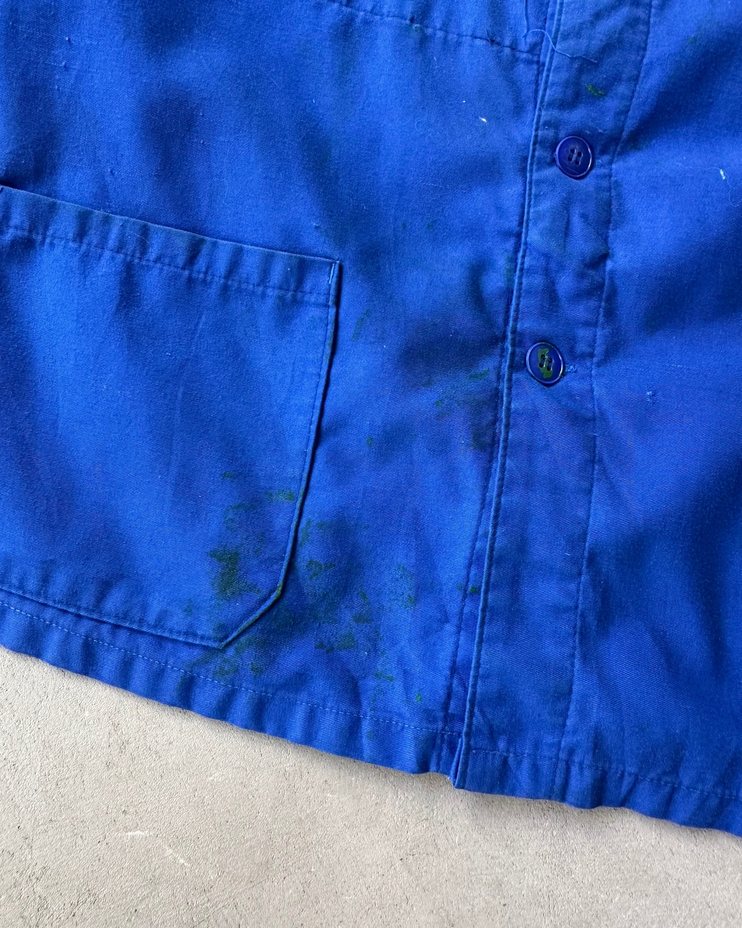 1980s - Royal Blue French Chore - XL/XXL