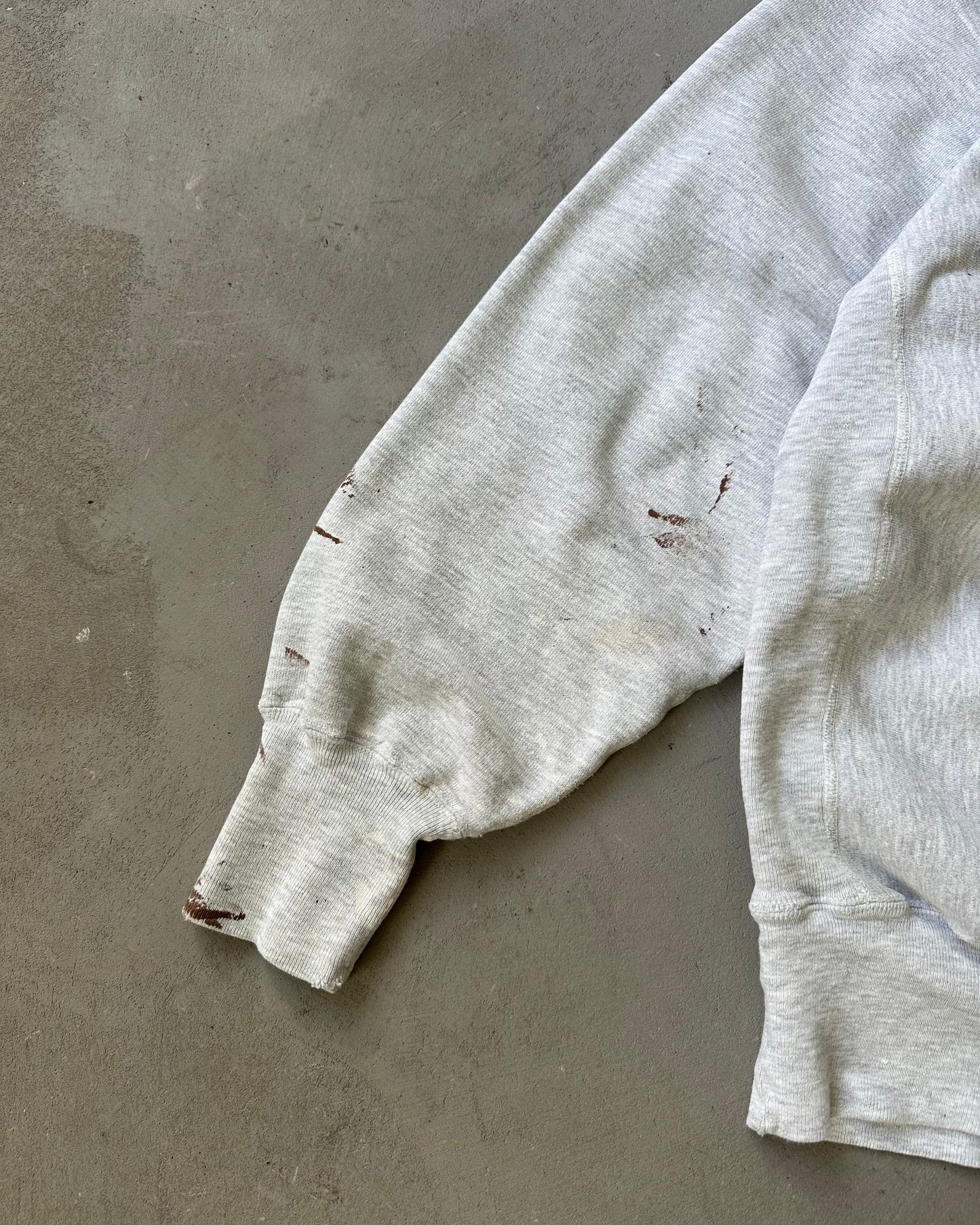 1990s - Ash Grey Vermont Champion RW Crewneck - XL