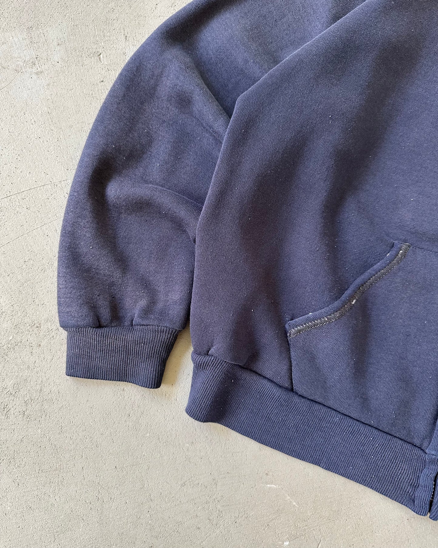 1980s - Navy Transportation USA Zip Up Hoodie - XS/S