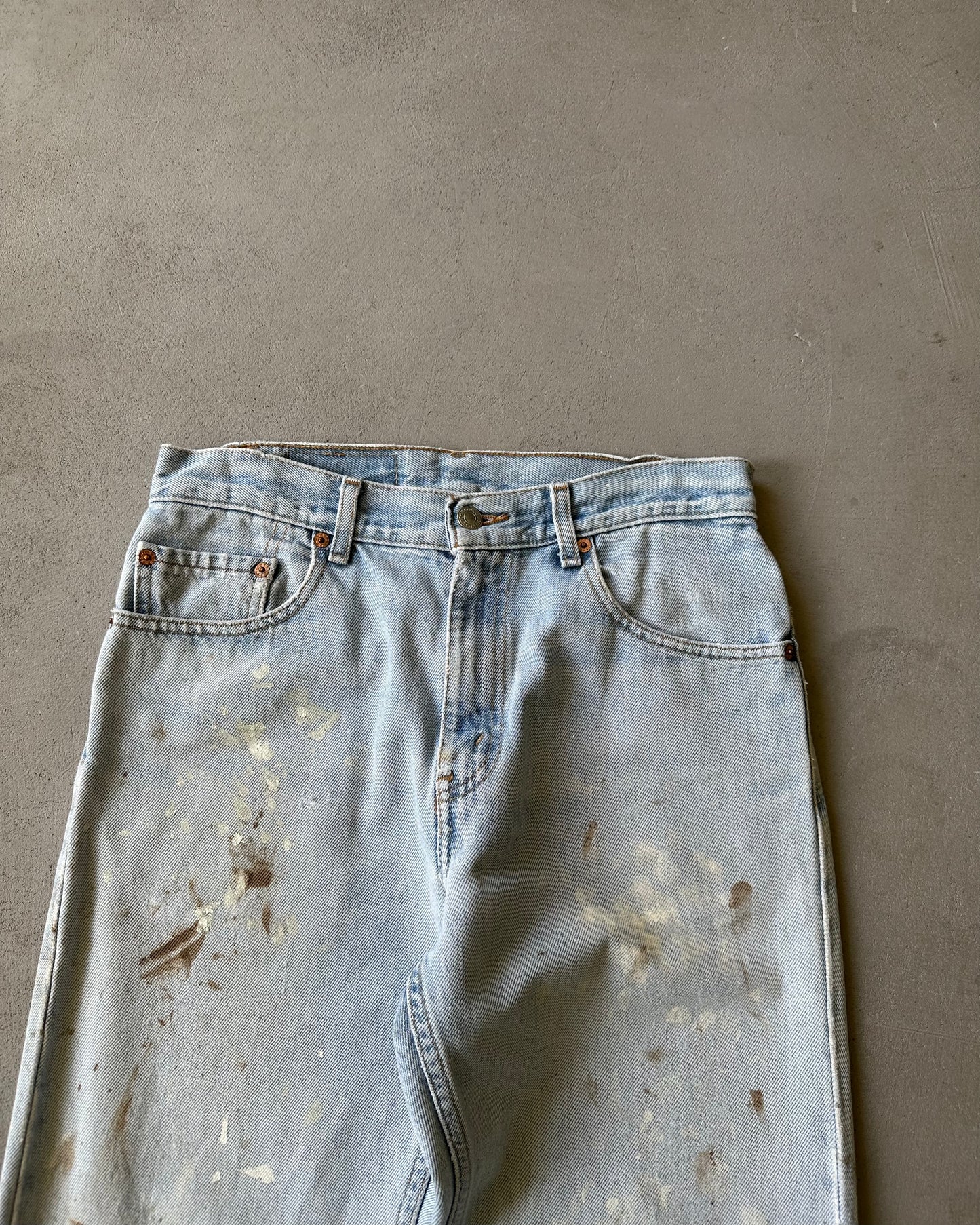 Années 90 - Jean Levi's 505 Usé - 29x34