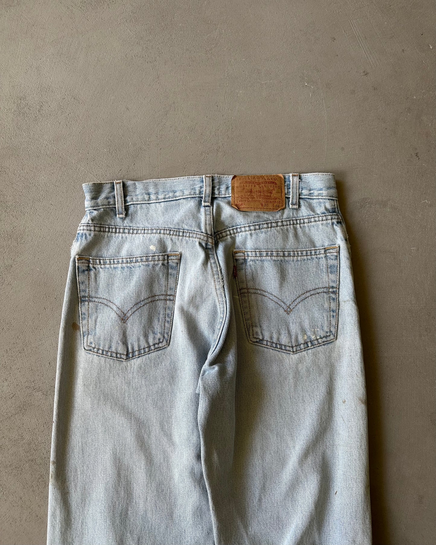 Années 90 - Jean Levi's 505 Usé - 29x34