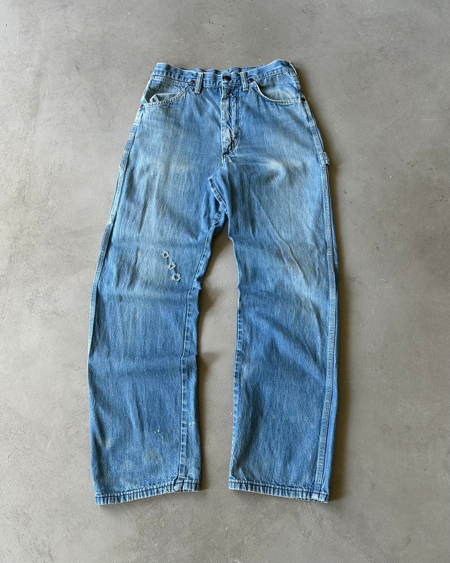 1970s - Distressed Barn Jeans - 29x31
