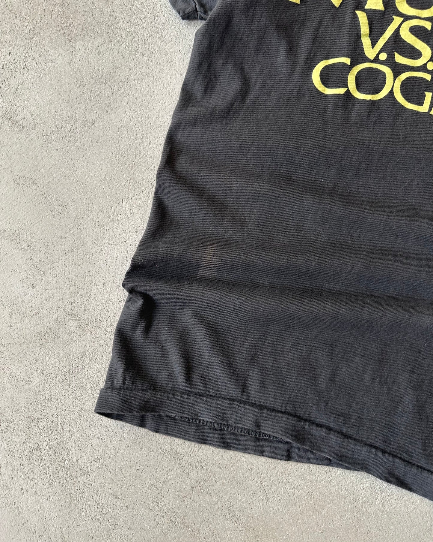 1980s - Black MUMM V.S.O.P Cognac T-Shirt - M