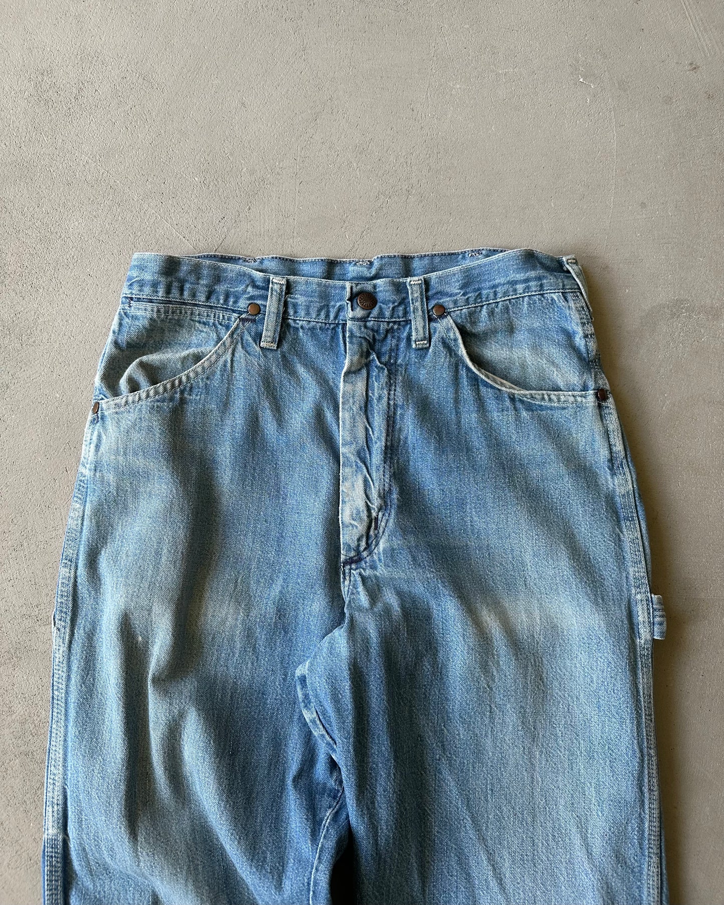 1970s - Distressed Barn Jeans - 29x31