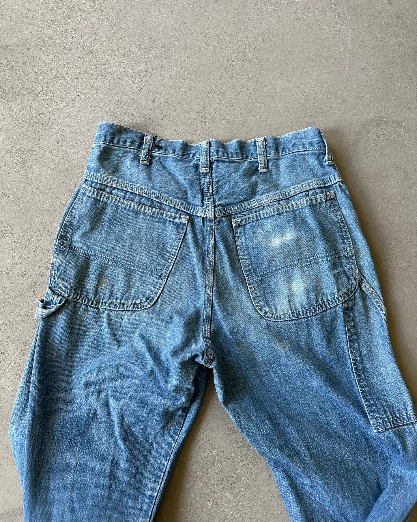 1970s - Distressed Barn Jeans - 29x31