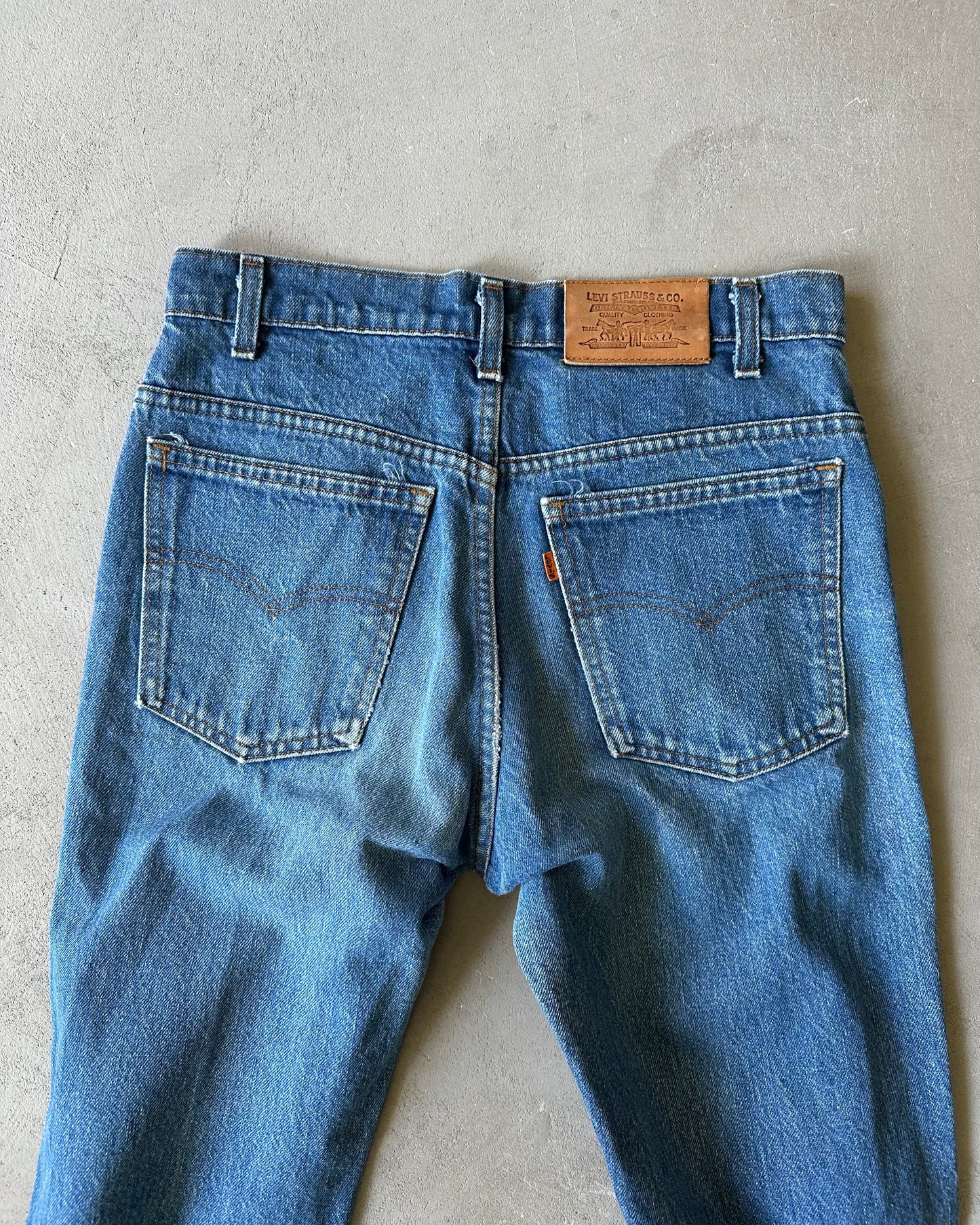 Années 80 - Jean Levi's Orange Tab 509-0215 - 29x29