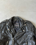 1990s - Black Wilson Perfecto Leather Jacket - M