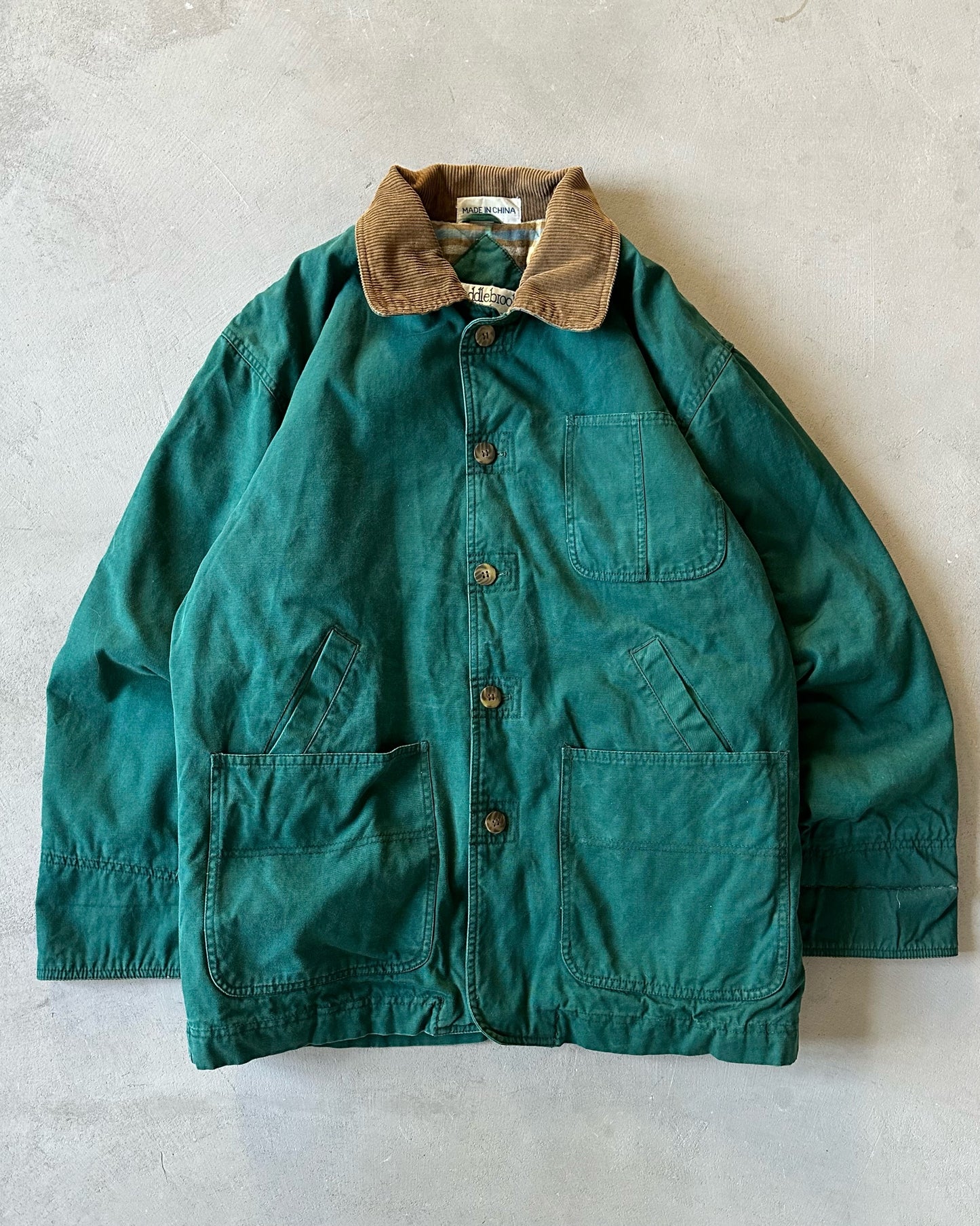 1990s - Green Chore Coat - S