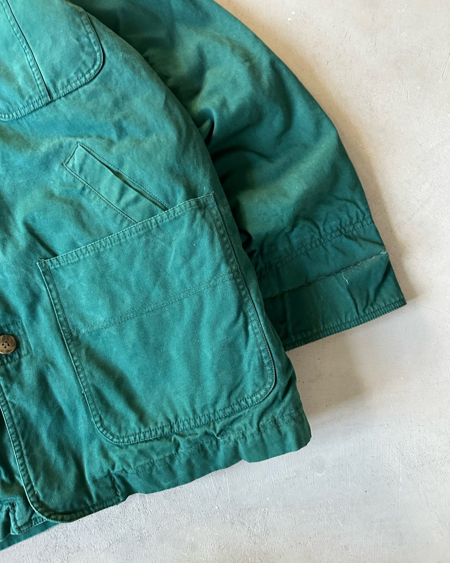 1990s - Green Chore Coat - S