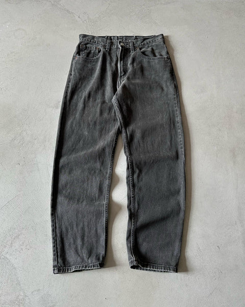 1990s - Faded Black 550 Levi's Jeans - 30x29