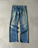 1970s - Repaired Faded Astra Jeans - 30x32