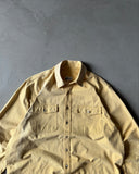 1980s - Faded Yellow MEQ Button Up - XL