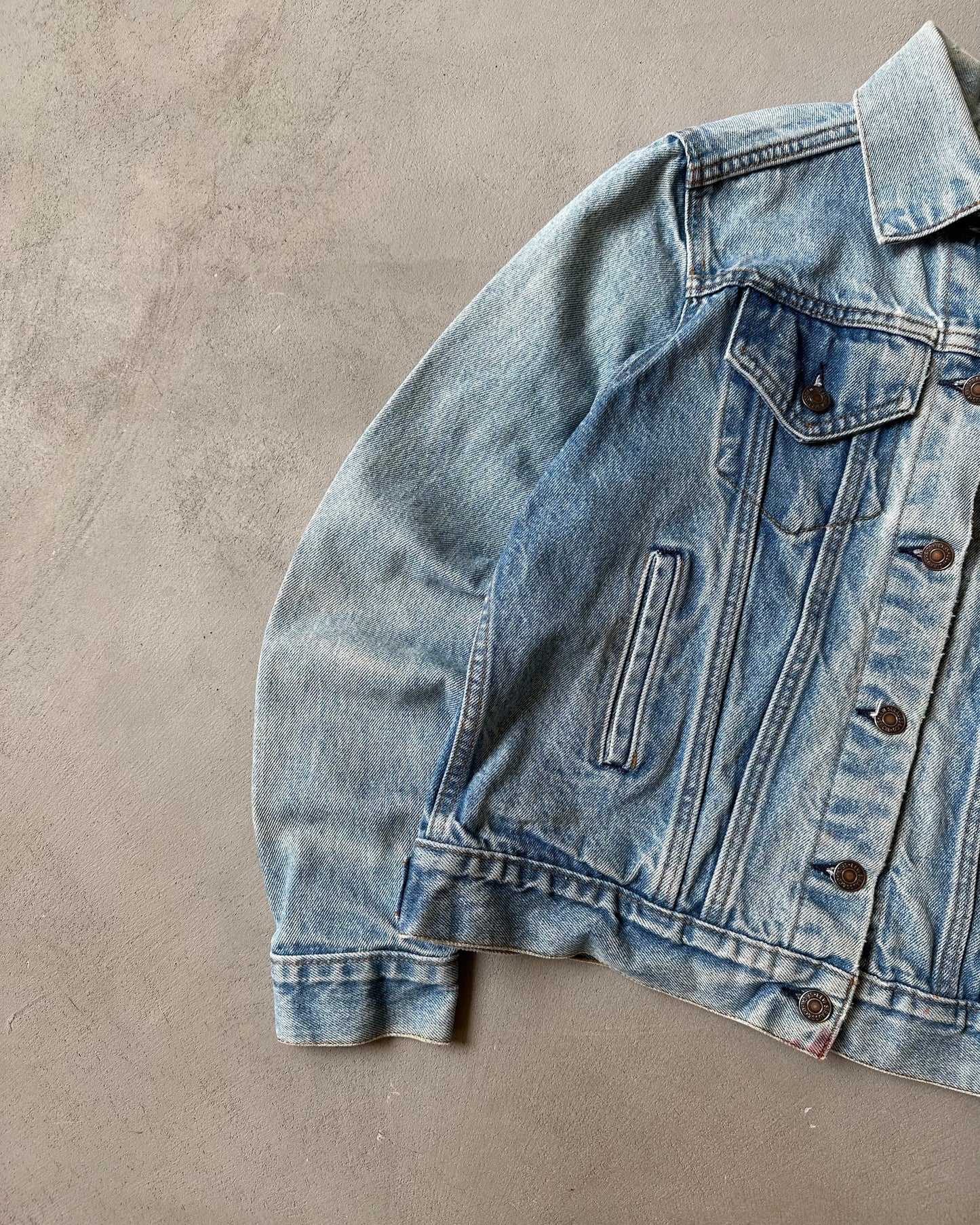 1980s - Levi's Type III Jeans Jacket - XS/S