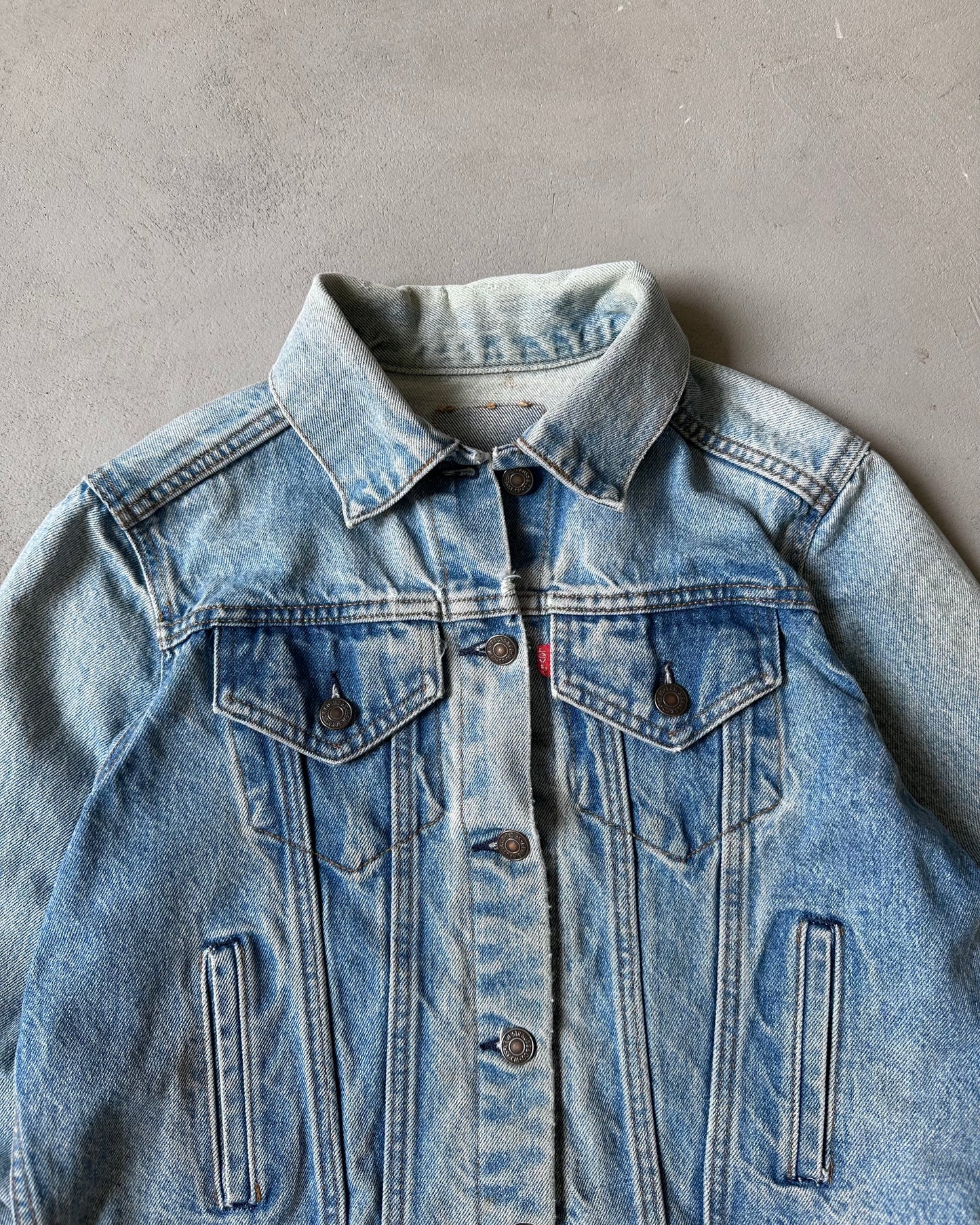 1980s - Levi's Type III Jeans Jacket - XS/S