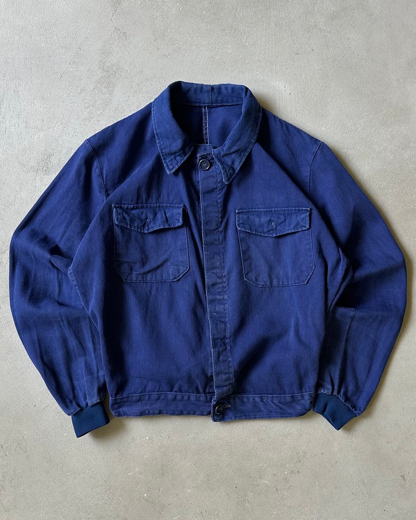 1970s - Navy Cropped Euro Chore - (W)S