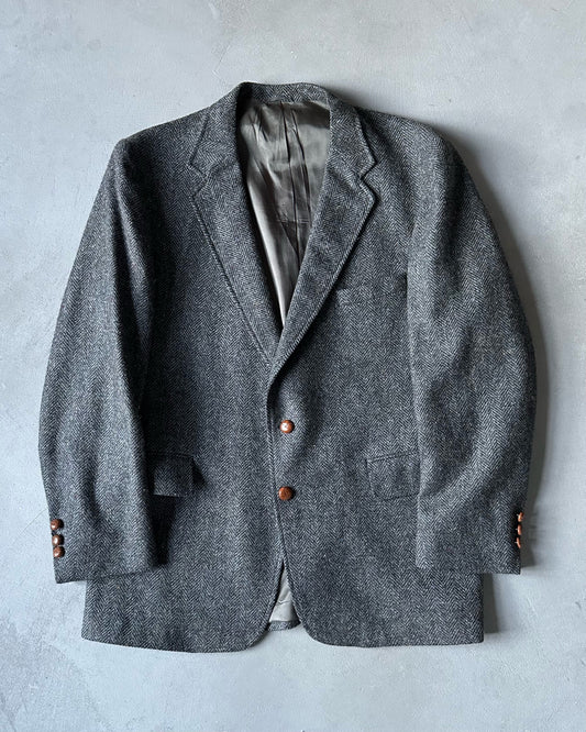 1980s - Grey Levi's Tweed Blazer - 46