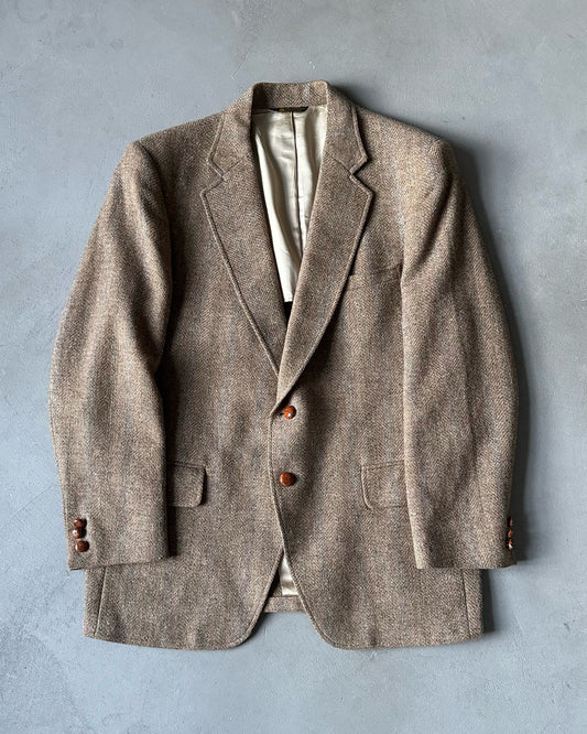 1980s - Coyote/Grey Tweed Blazer - 44