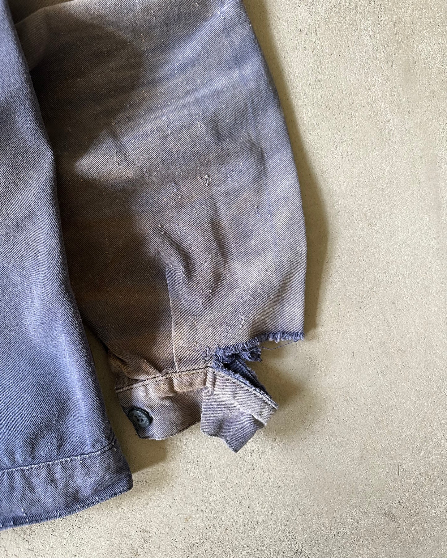 1990s - Distressed Blue Brembo Euro Chore - XL
