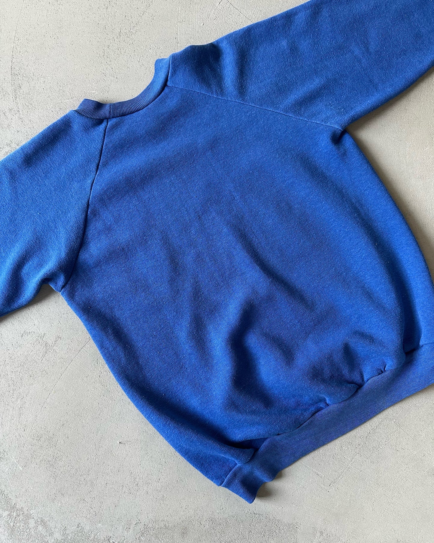 1980s - Blue "Cities" Crewneck - S