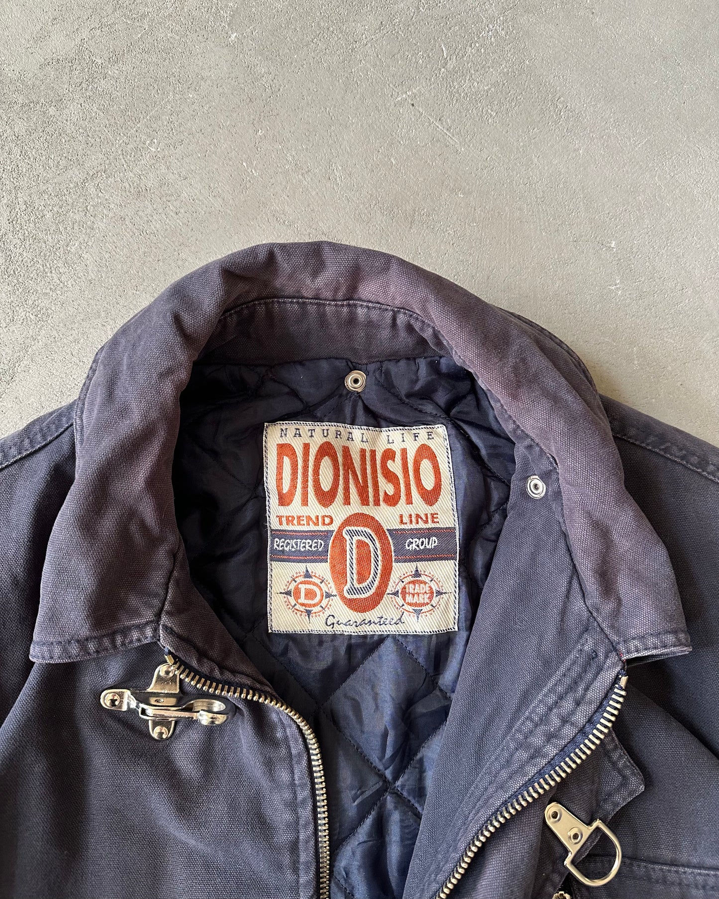 Années 90 - Veste de pompier bleu marine foncé - XL