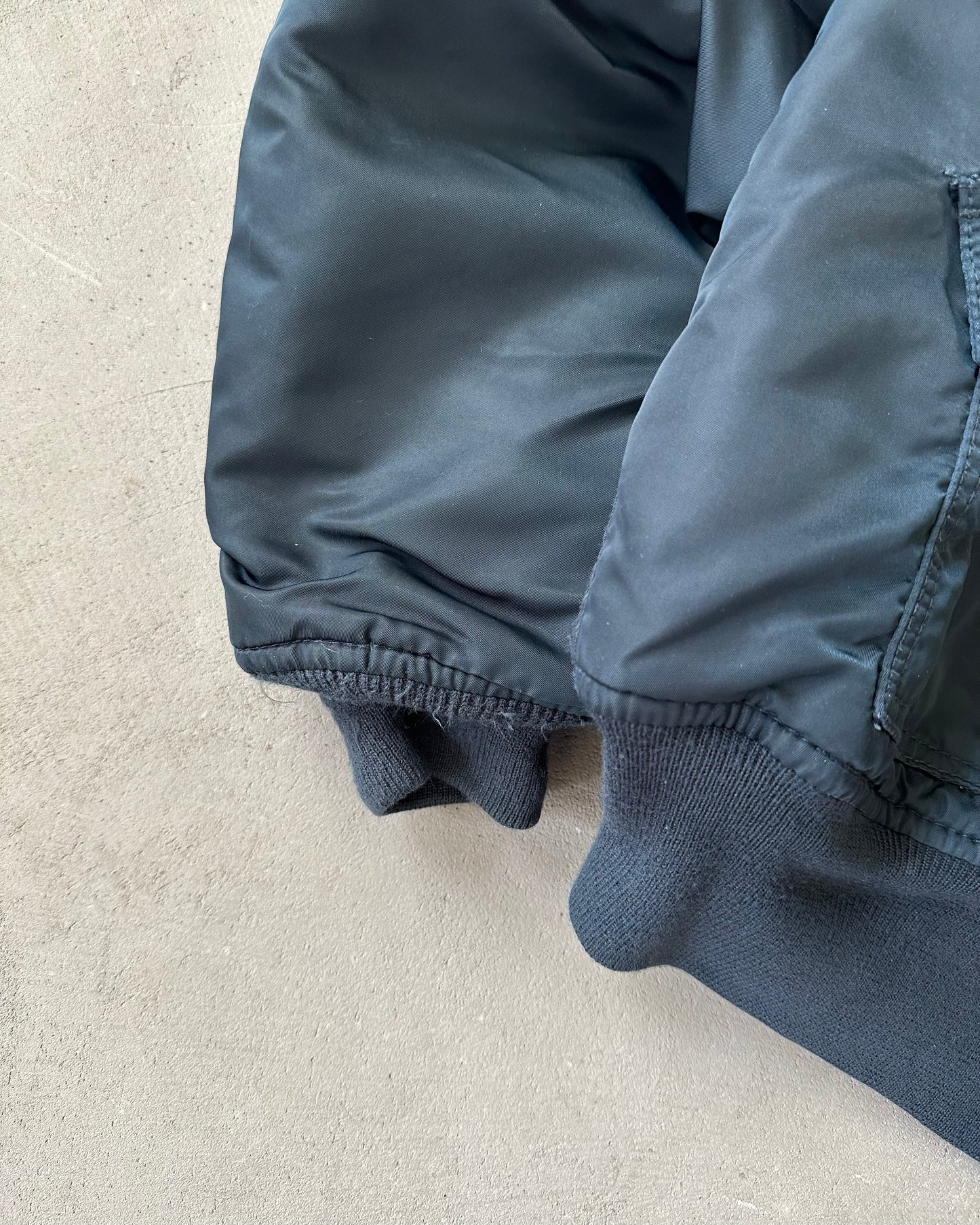 Années 2000 - Blouson aviateur Schott Marine - XL