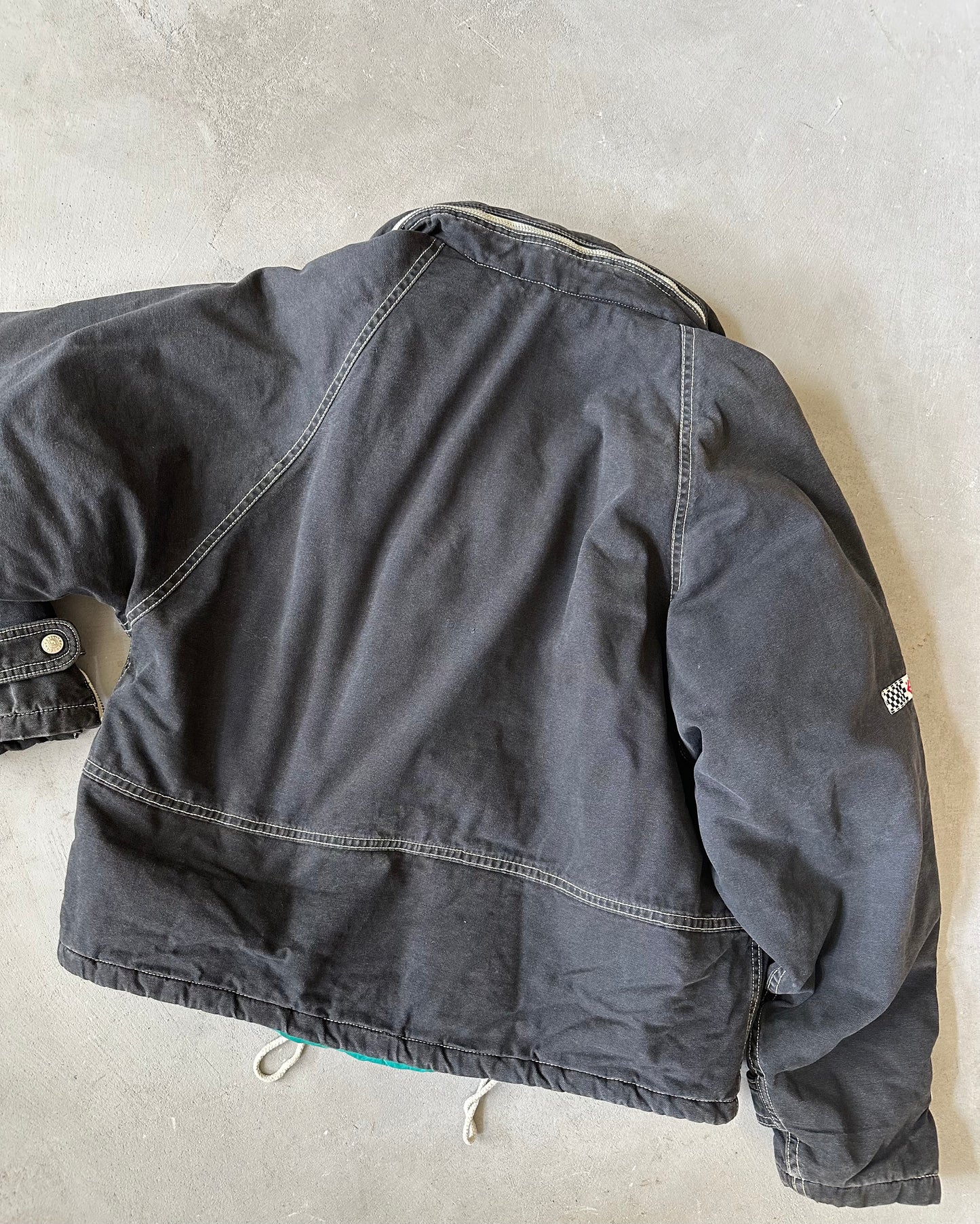 Années 90 - Veste croisée noire Energie - M