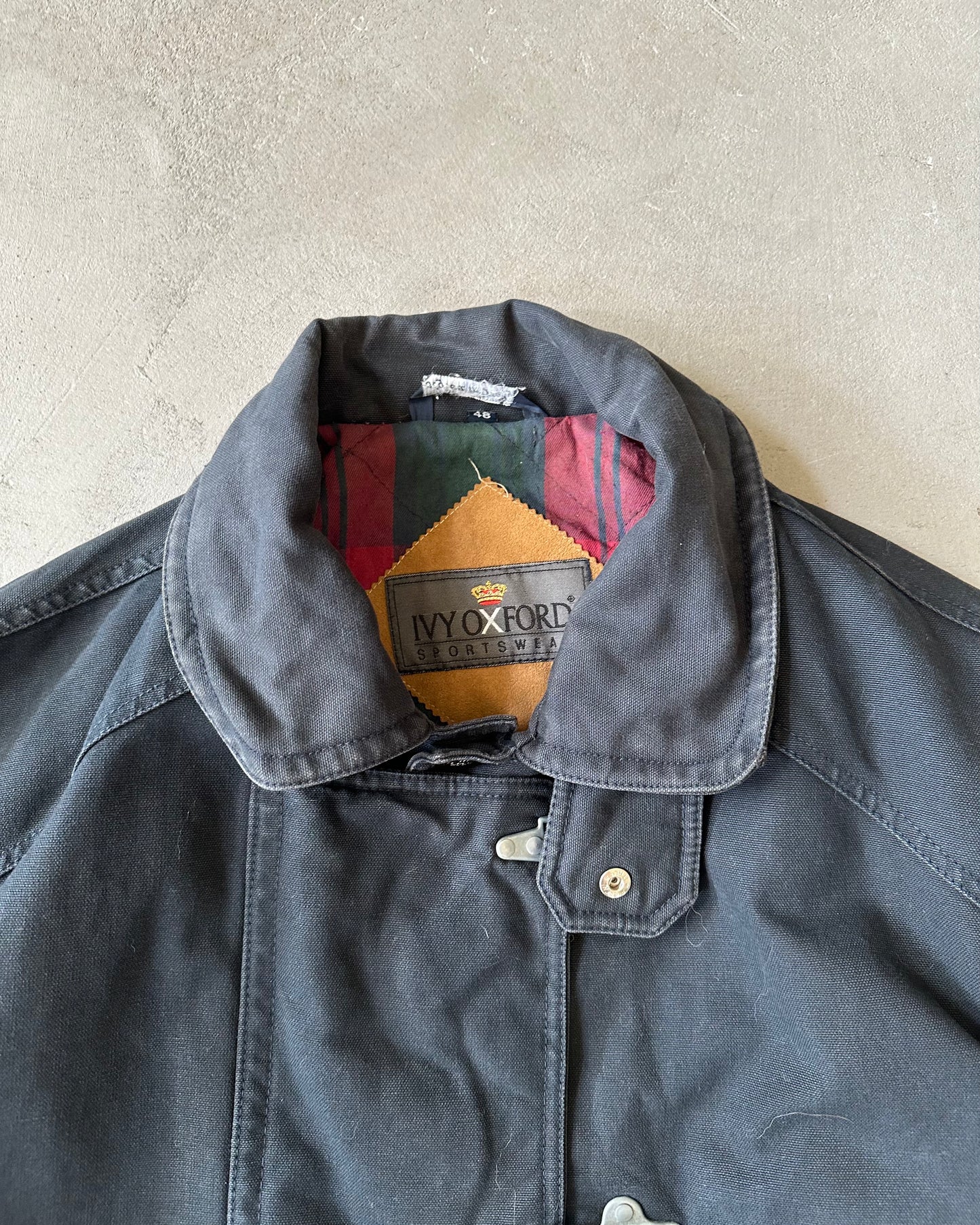 Années 90 - Veste de pompier bleu marine foncé - S/M