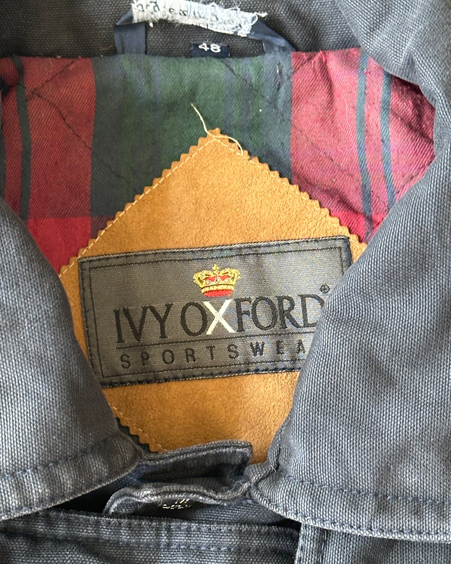 Années 90 - Veste de pompier bleu marine foncé - S/M