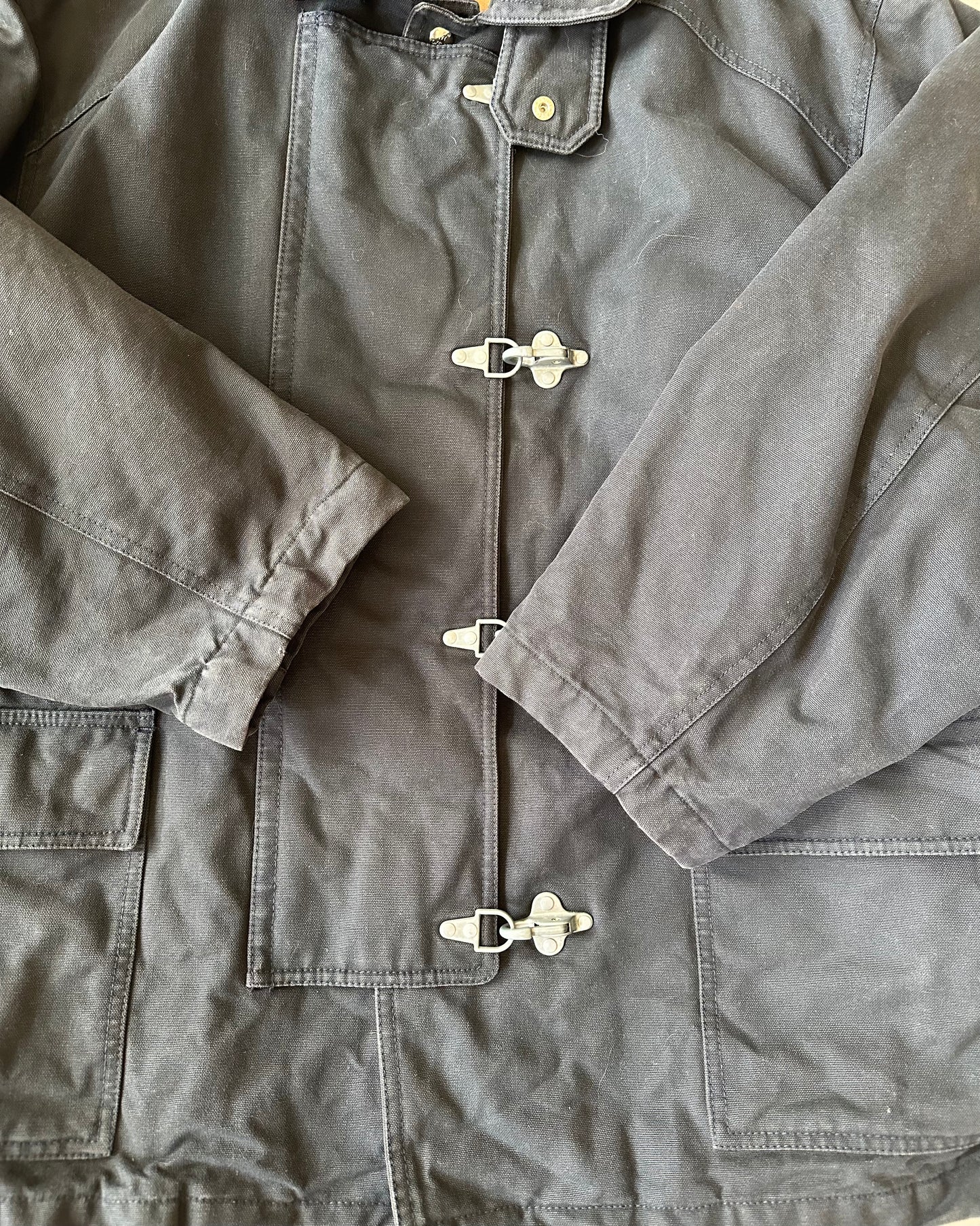 Années 90 - Veste de pompier bleu marine foncé - S/M