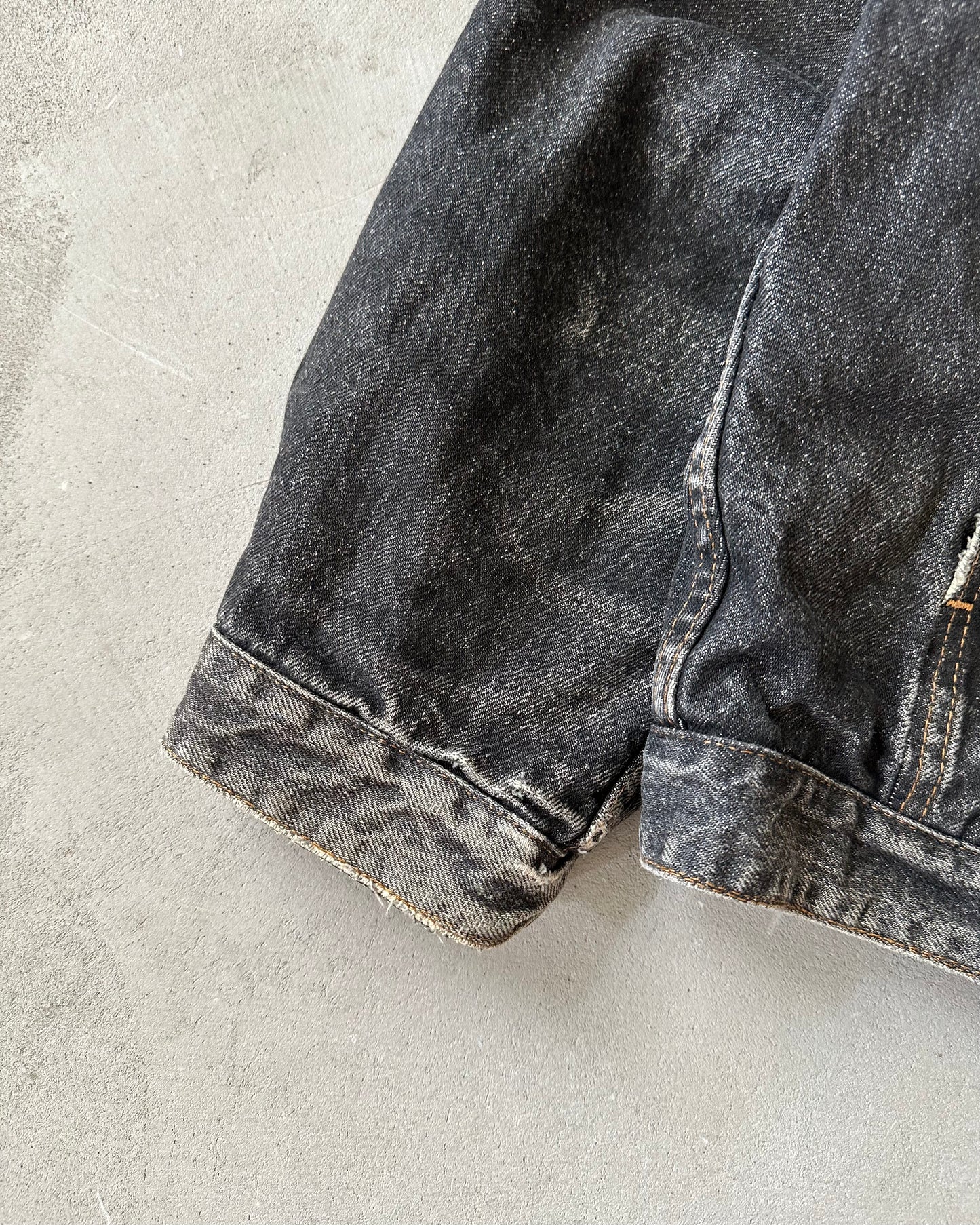 Années 90 - Veste Trucker Noire - XL