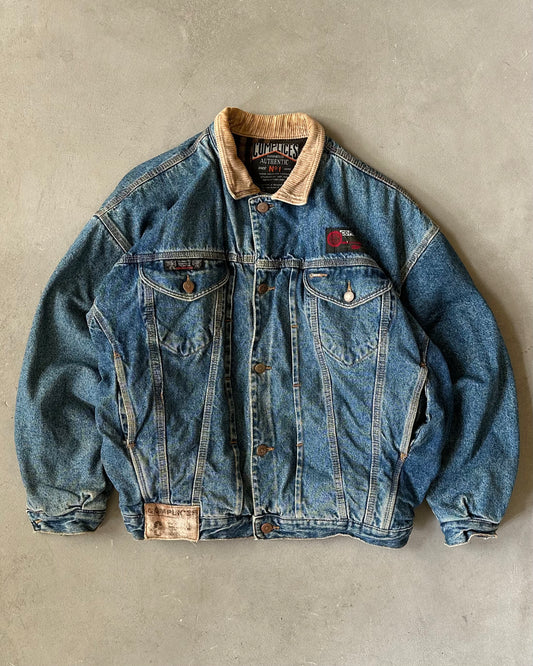 Années 90 - Veste en jean matelassée - M/L