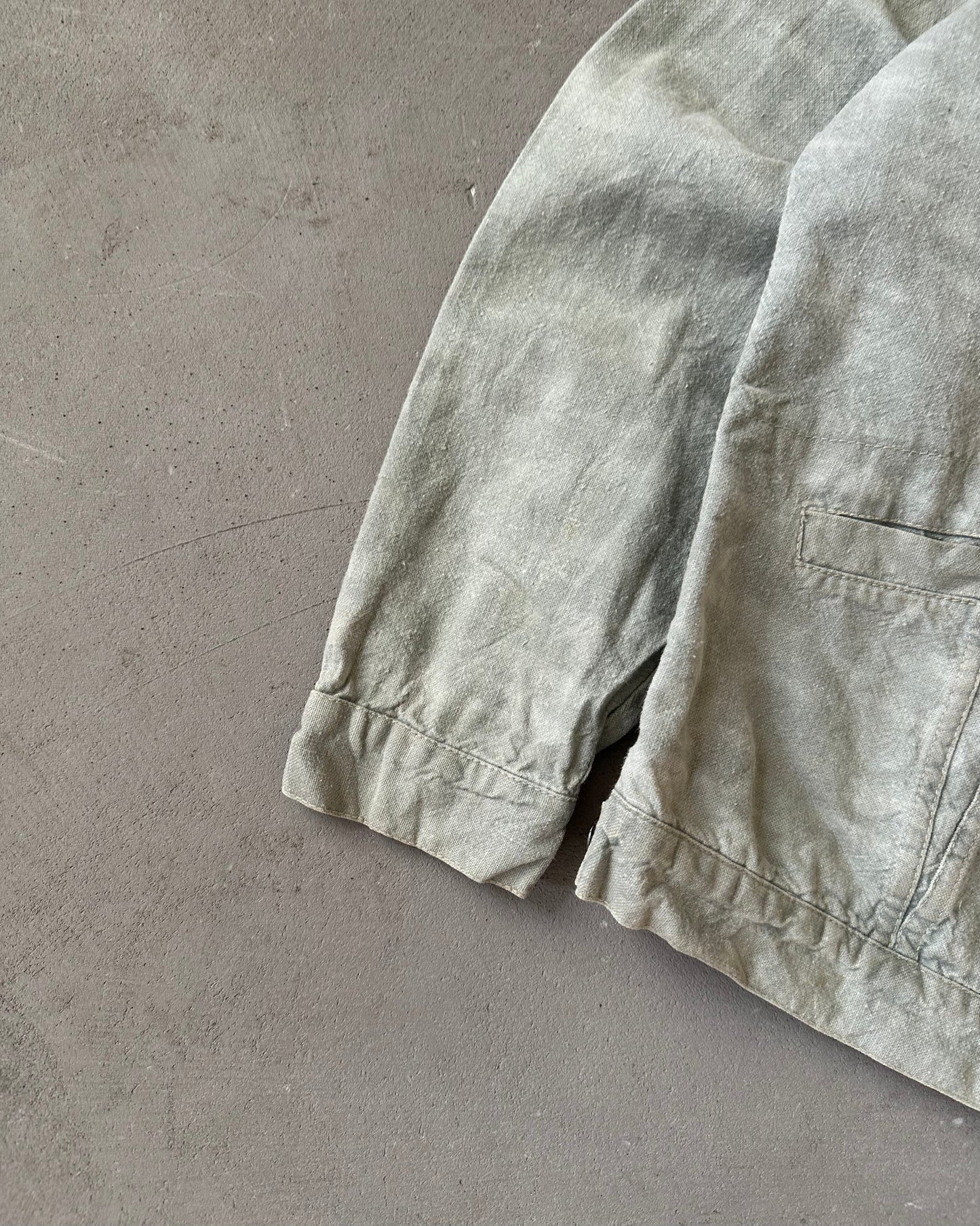 Années 1980 - Blouson souvenir mexicain gris - (F)M