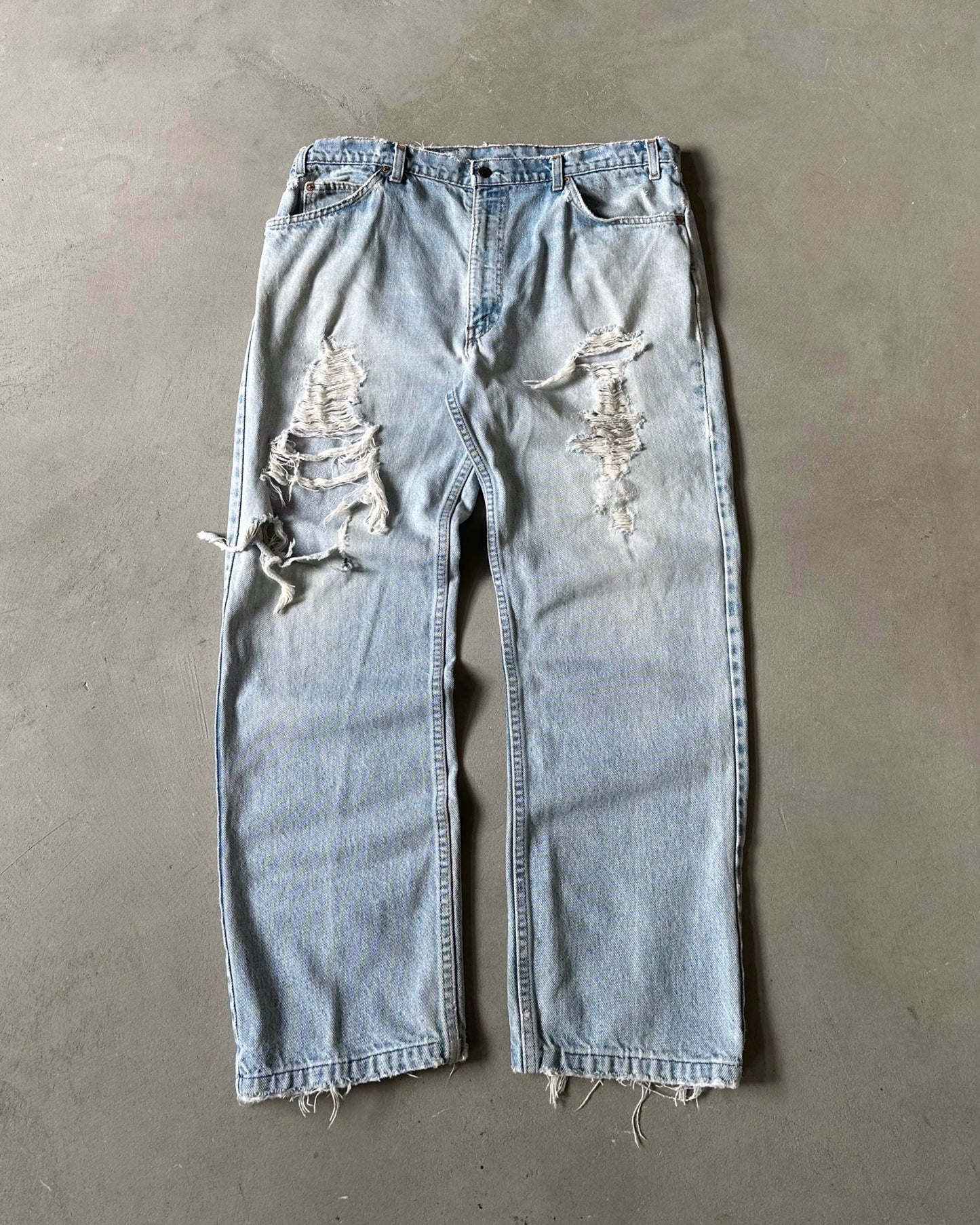 Années 80 - Jean Levi's Orange Tab usé - 36x29