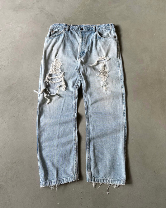 Années 80 - Jean Levi's Orange Tab usé - 36x29