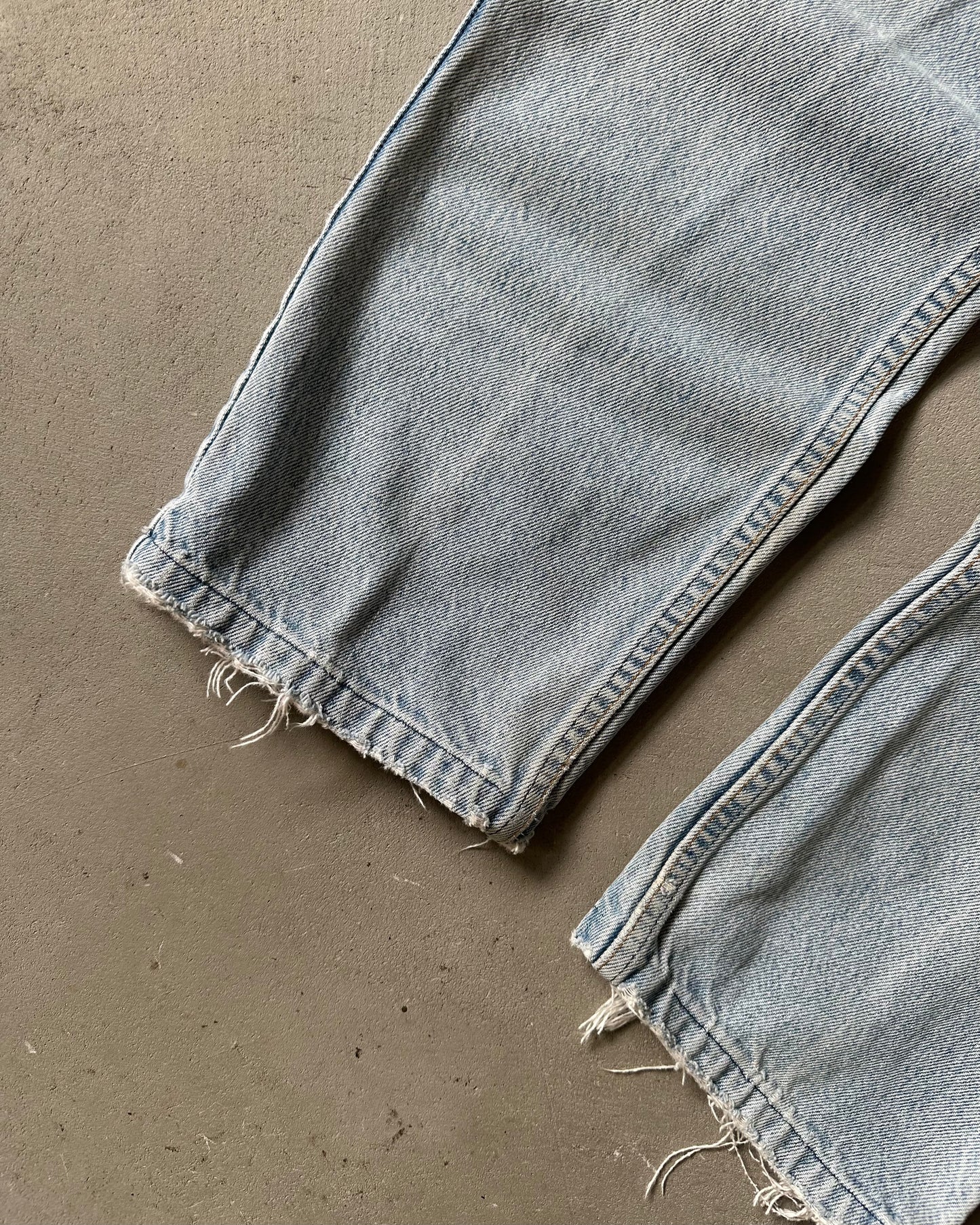 Années 80 - Jean Levi's Orange Tab usé - 36x29