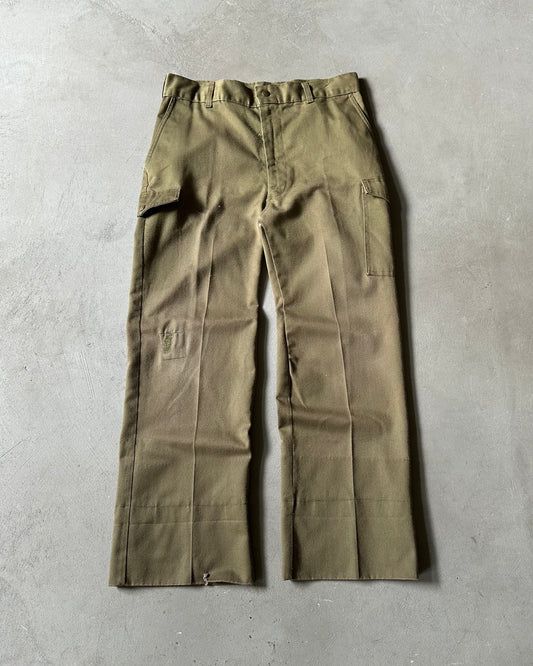 Années 70 - Cargo Boy Scouts Vert Vieilli - 31x27