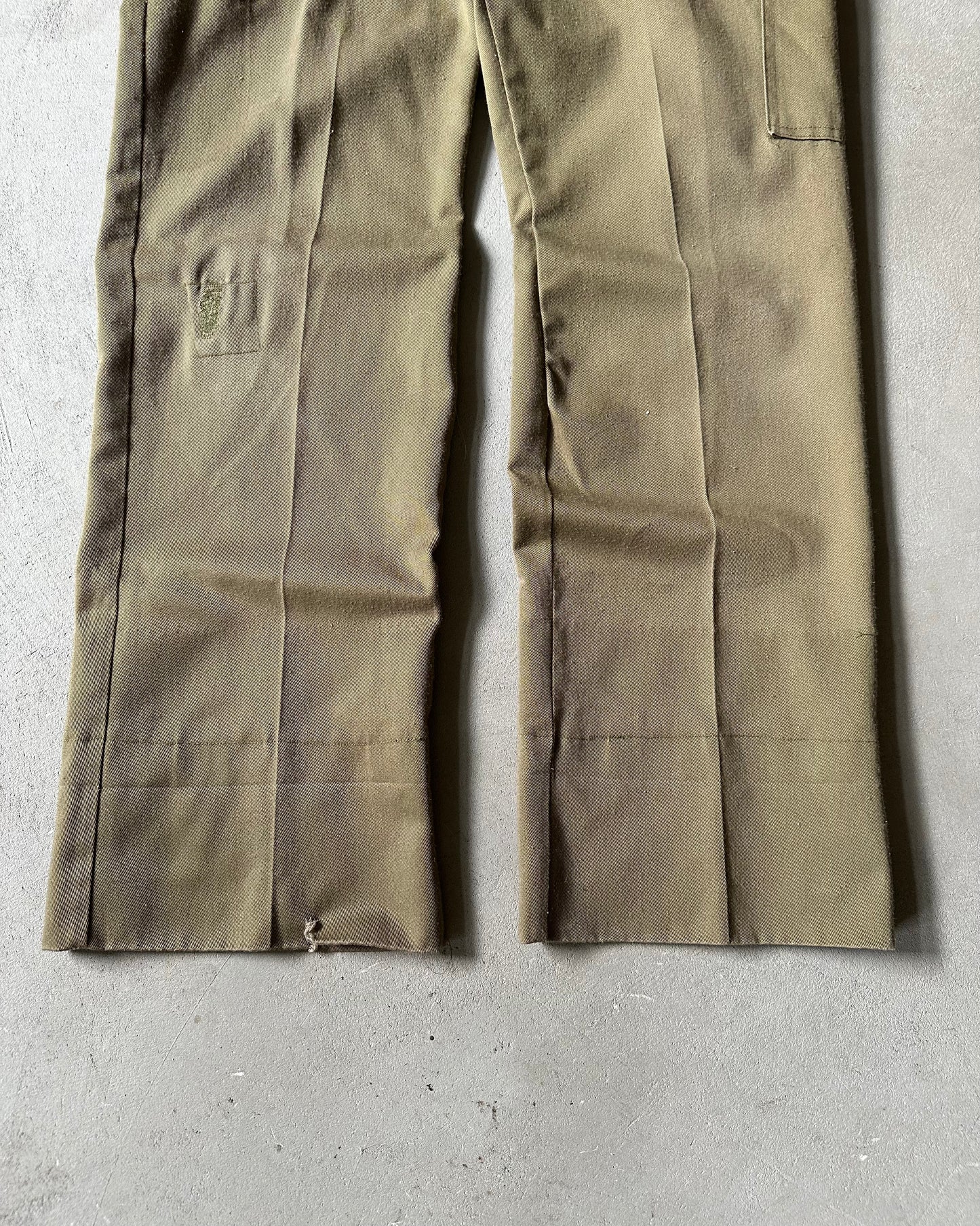 Années 70 - Cargo Boy Scouts Vert Vieilli - 31x27