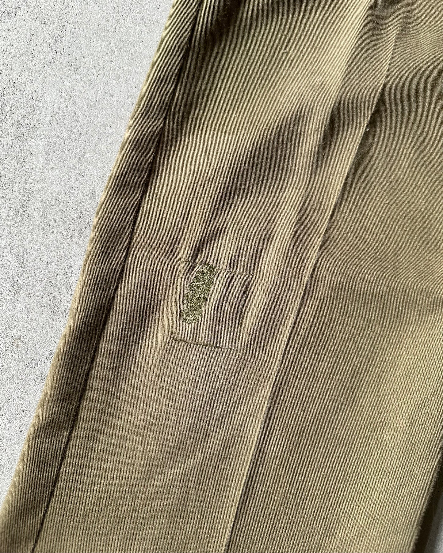 Années 70 - Cargo Boy Scouts Vert Vieilli - 31x27