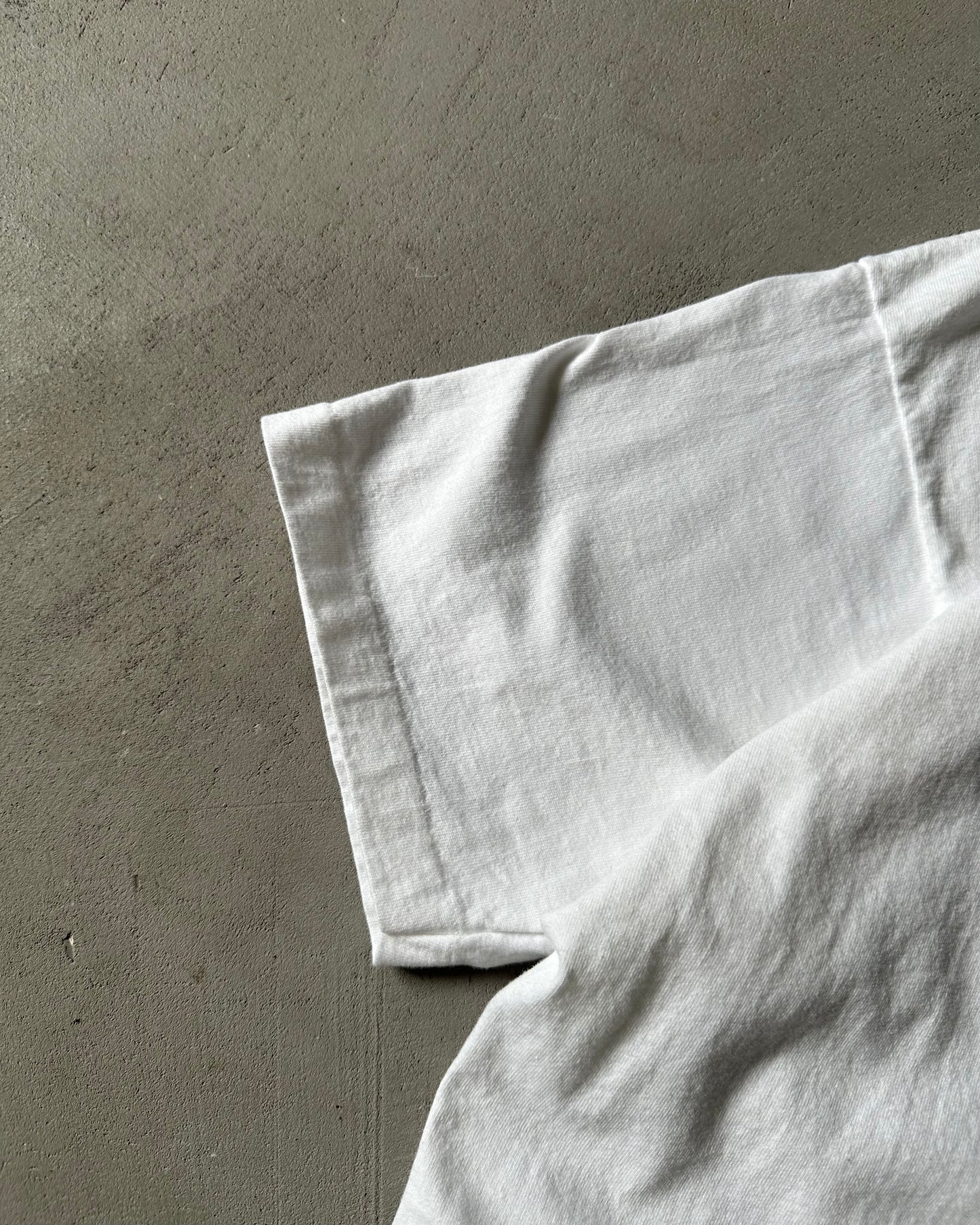 Années 90 - T-shirt blanc "New Beginnings" - XL