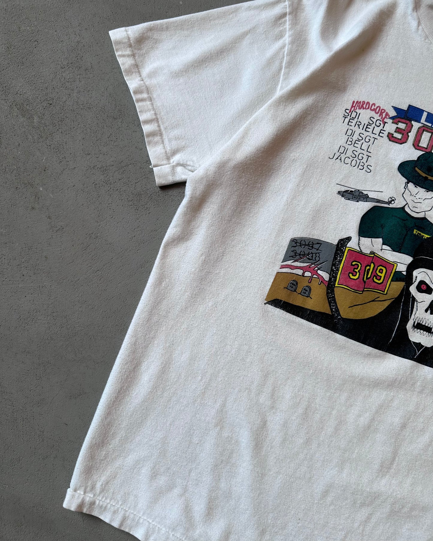 1990s - White Lima 3099 T-Shirt - M