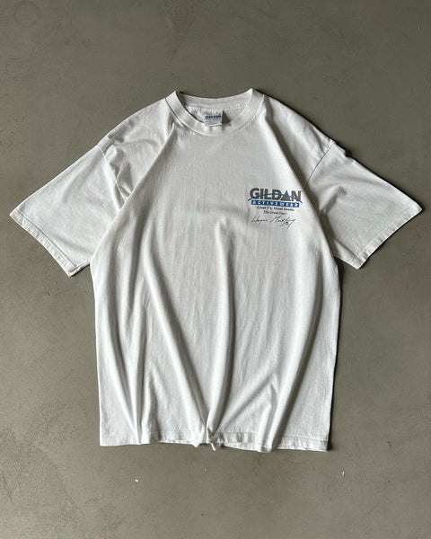 1990s - White GILDAN T-Shirt - XL