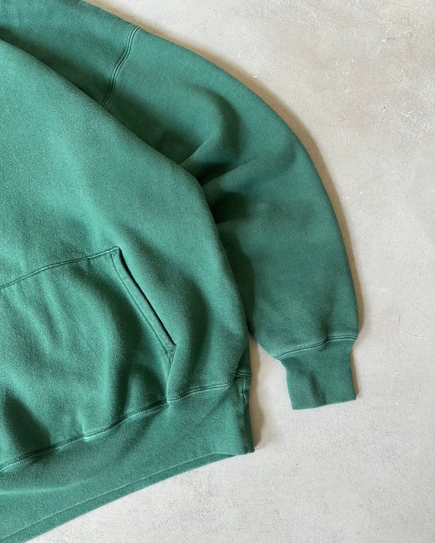 1990s - Green Karl Kuemmerling Double Face Hoodie - XL
