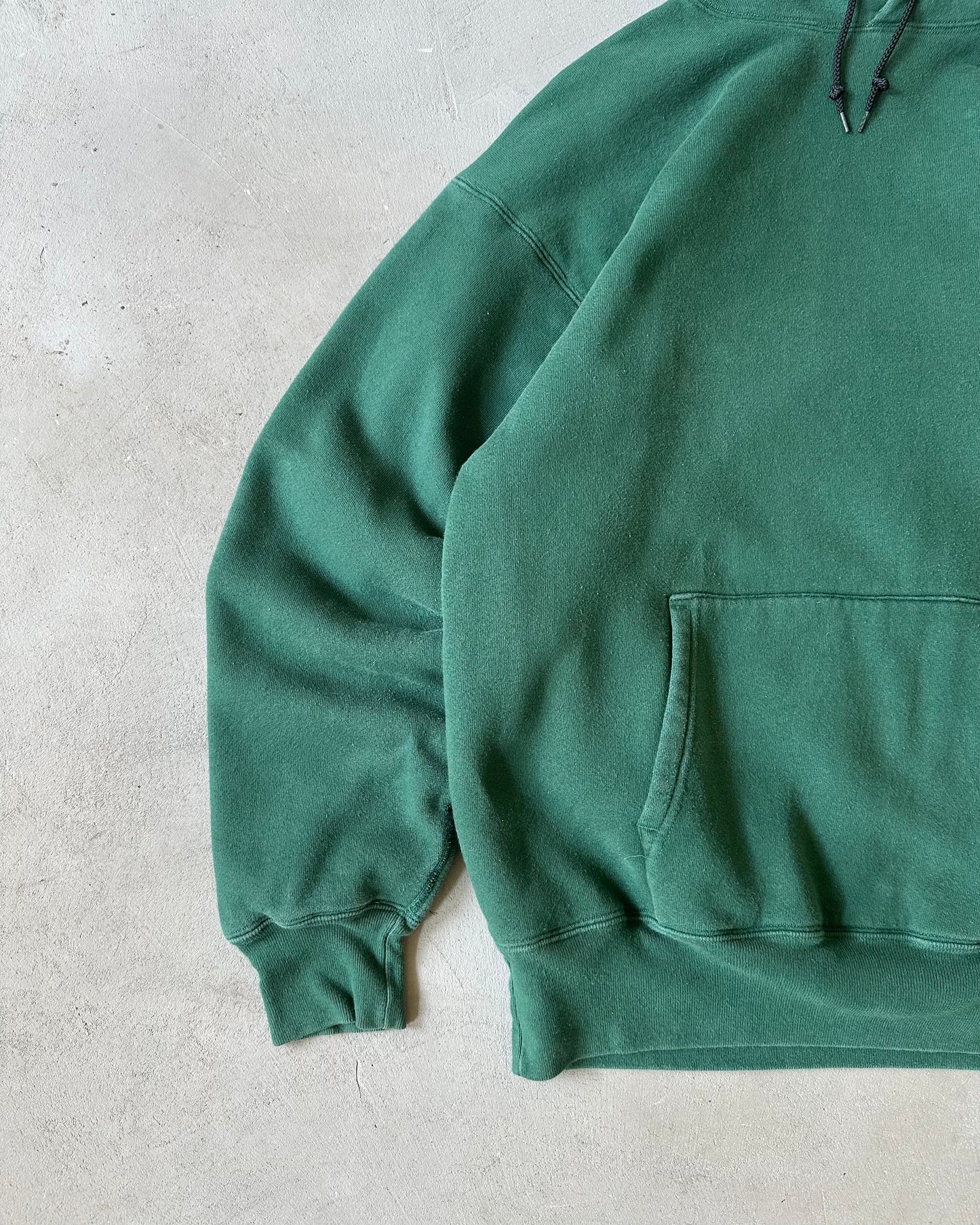 1990s - Green Karl Kuemmerling Double Face Hoodie - XL