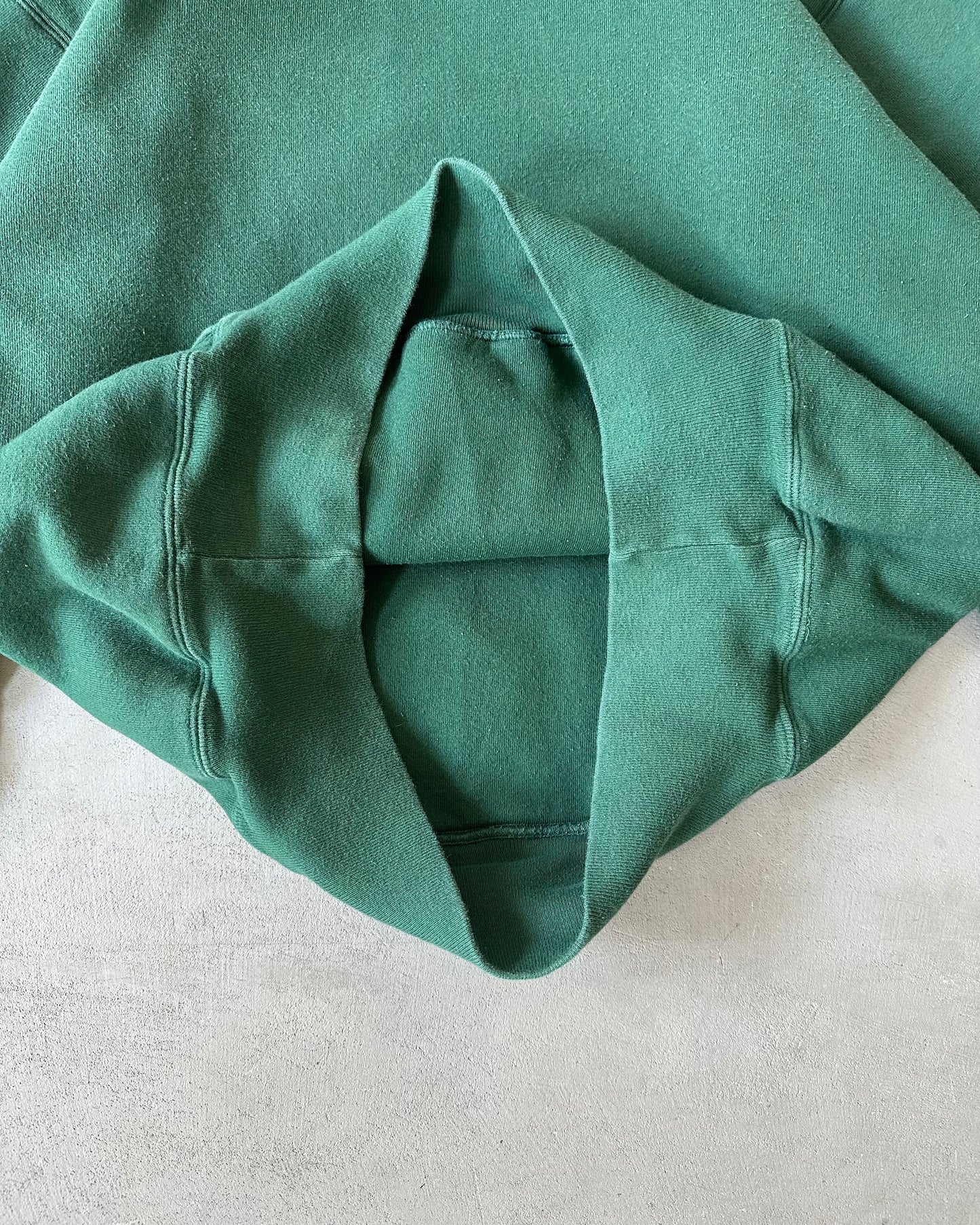 1990s - Green Karl Kuemmerling Double Face Hoodie - XL