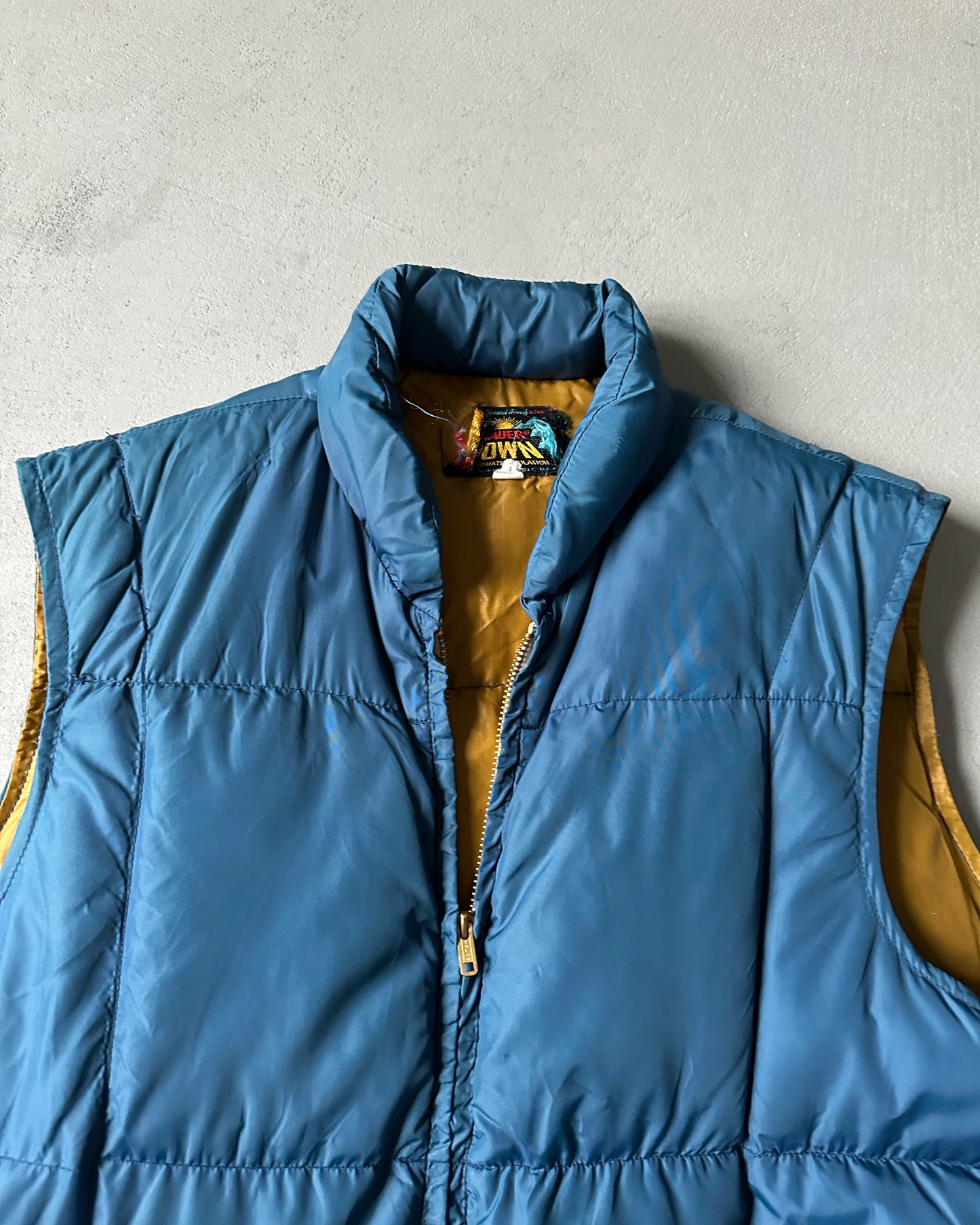 1970s - Blue Eddie Bauer Puffer Vest - S