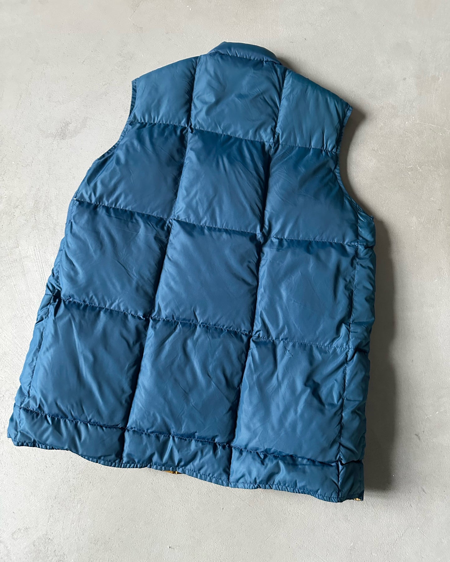 1970s - Blue Eddie Bauer Puffer Vest - S