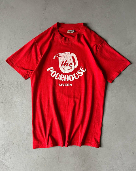 1970s - Red PourHouse Tavern T-Shirt - S