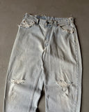 1990s - Distressed 560 Orange Tab Levi's Jeans USA - 32x29