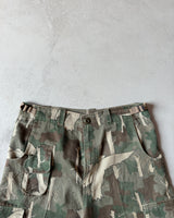 1990s - Camo Cargo Shorts -